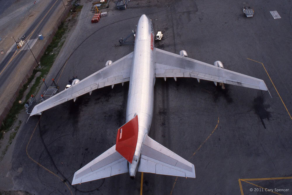 View of the 747 Freter
